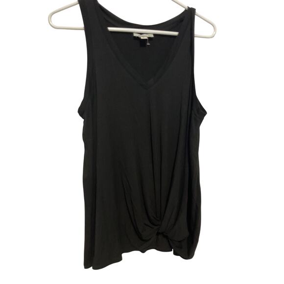 Allison Joy Black Tank Size Medium Excellent - Picture 3 of 8